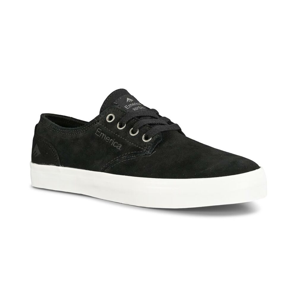 Emerica Romero Laced (Youth) Skate Shoes - Black/White/Gum