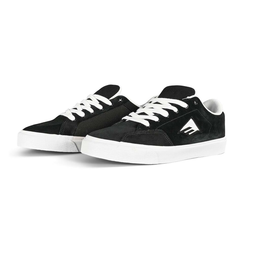 Emerica Temple G6 Vulc Skate Shoes - Black/White