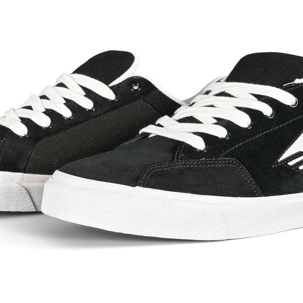 Emerica Temple G6 Vulc Skate Shoes - Black/White