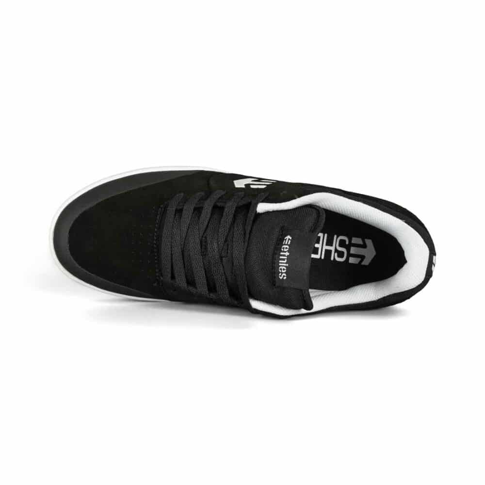 Etnies Marana Skate Shoes - Black/White/White