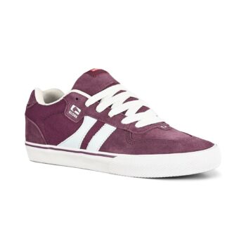 Globe Encore 2 Skate Shoes - Beetroot/White