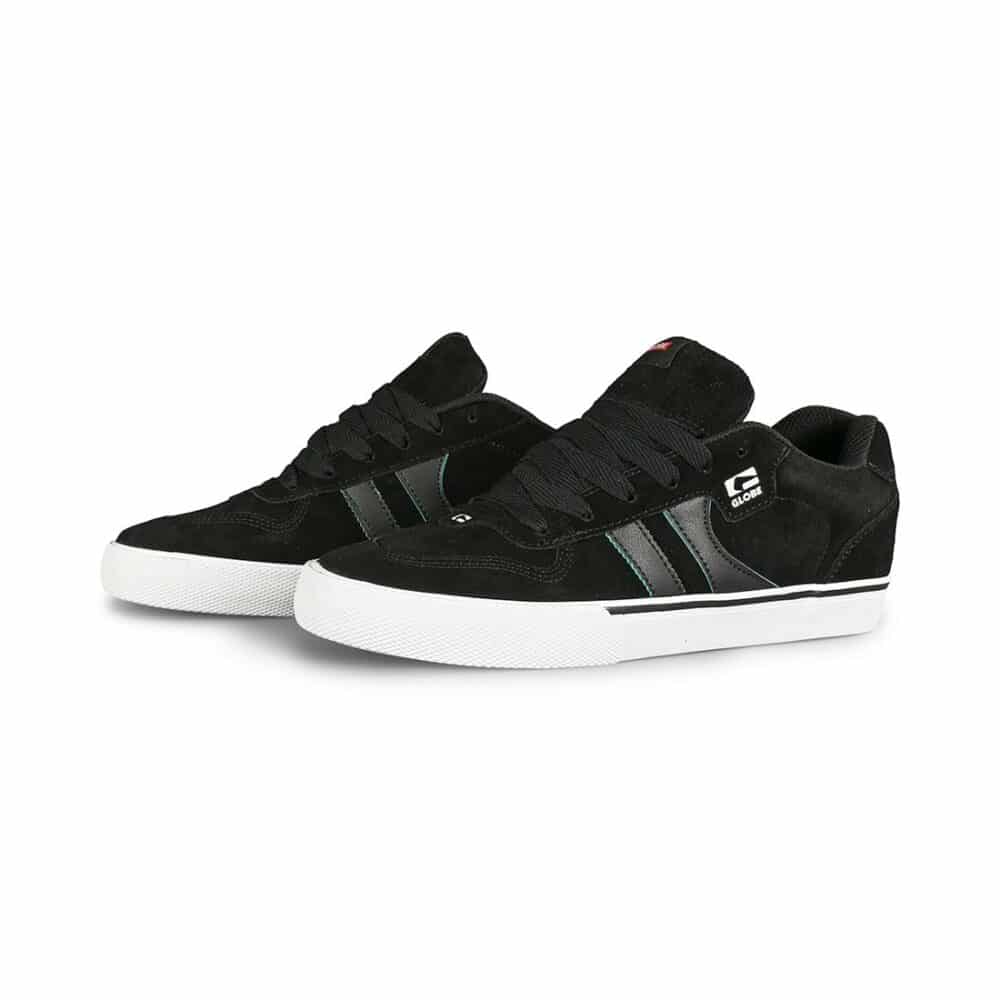 Globe Encore 2 Skate Shoes - Black/White/Cobalt