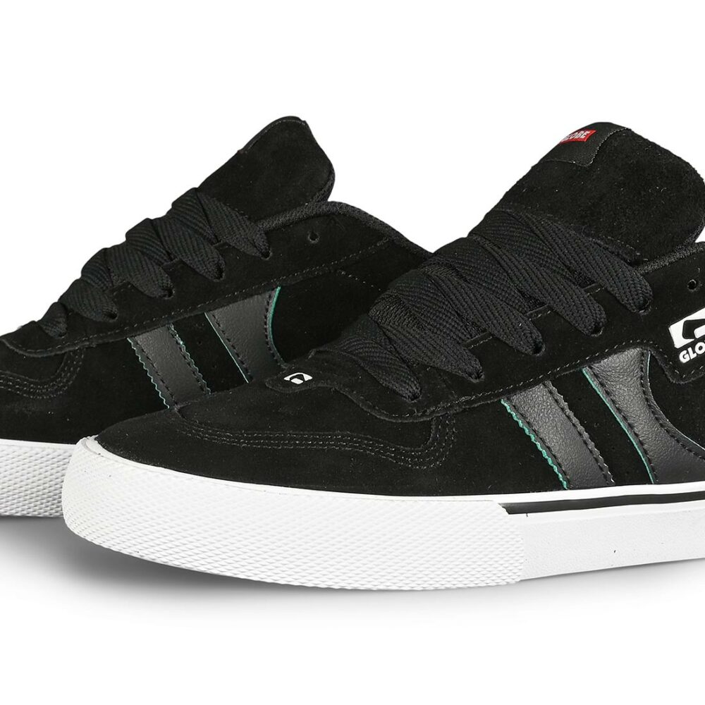 Globe Encore 2 Skate Shoes - Black/White/Cobalt