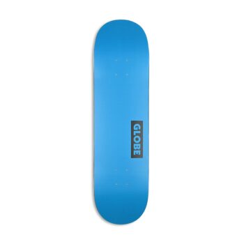 Globe Goodstock R7 8.375" Skateboard Deck - Neon Blue