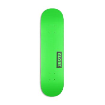 Globe Goodstock R7 8" Skateboard Deck - Neon Green