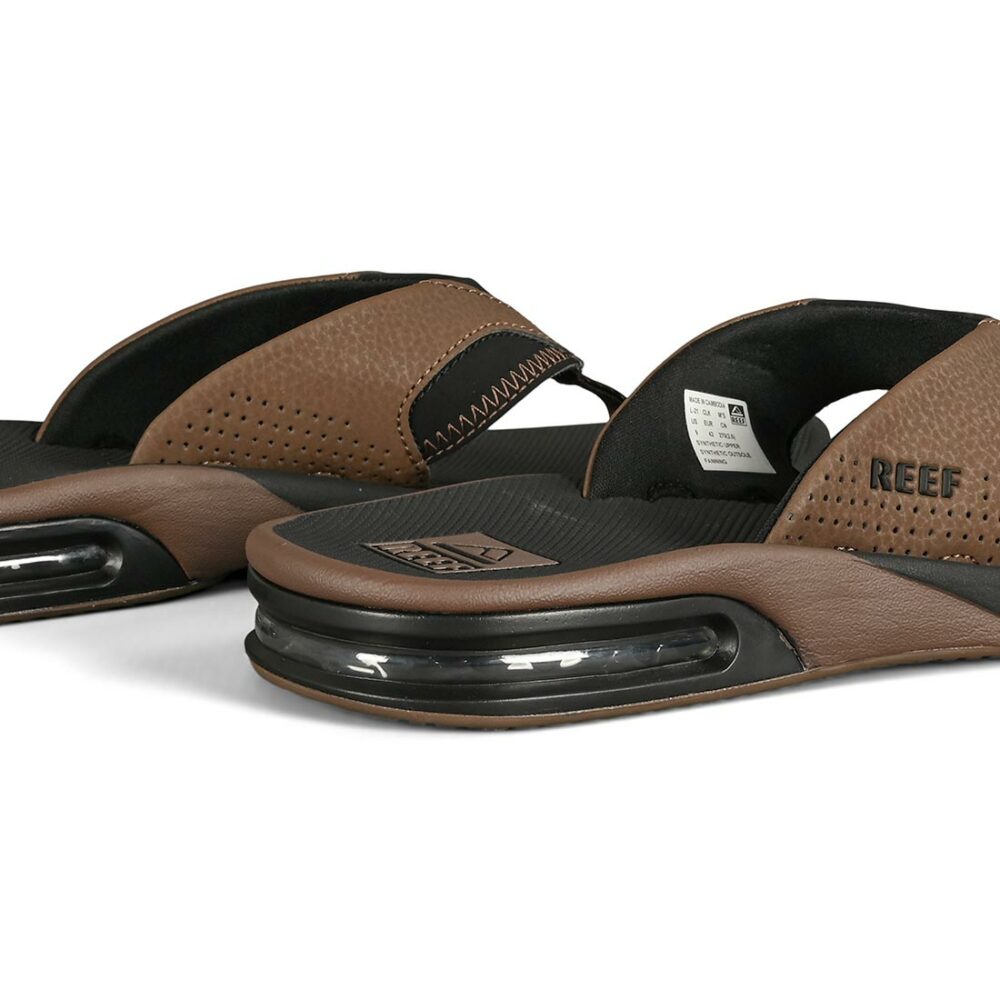 Reef Fanning Sandals - Black/Tan
