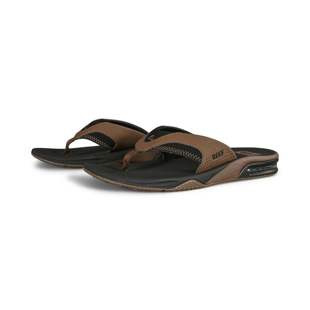 Reef Fanning Sandals - Black/Tan