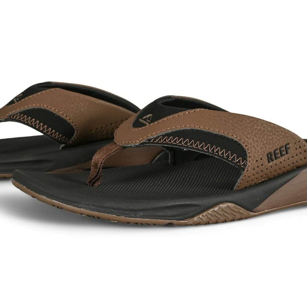 Reef Fanning Sandals - Black/Tan