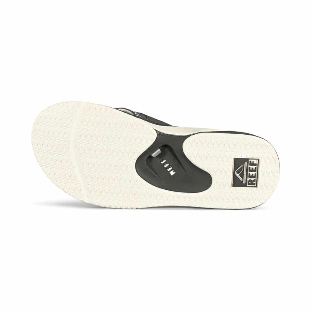 Reef Fanning Sandals - Raven/White