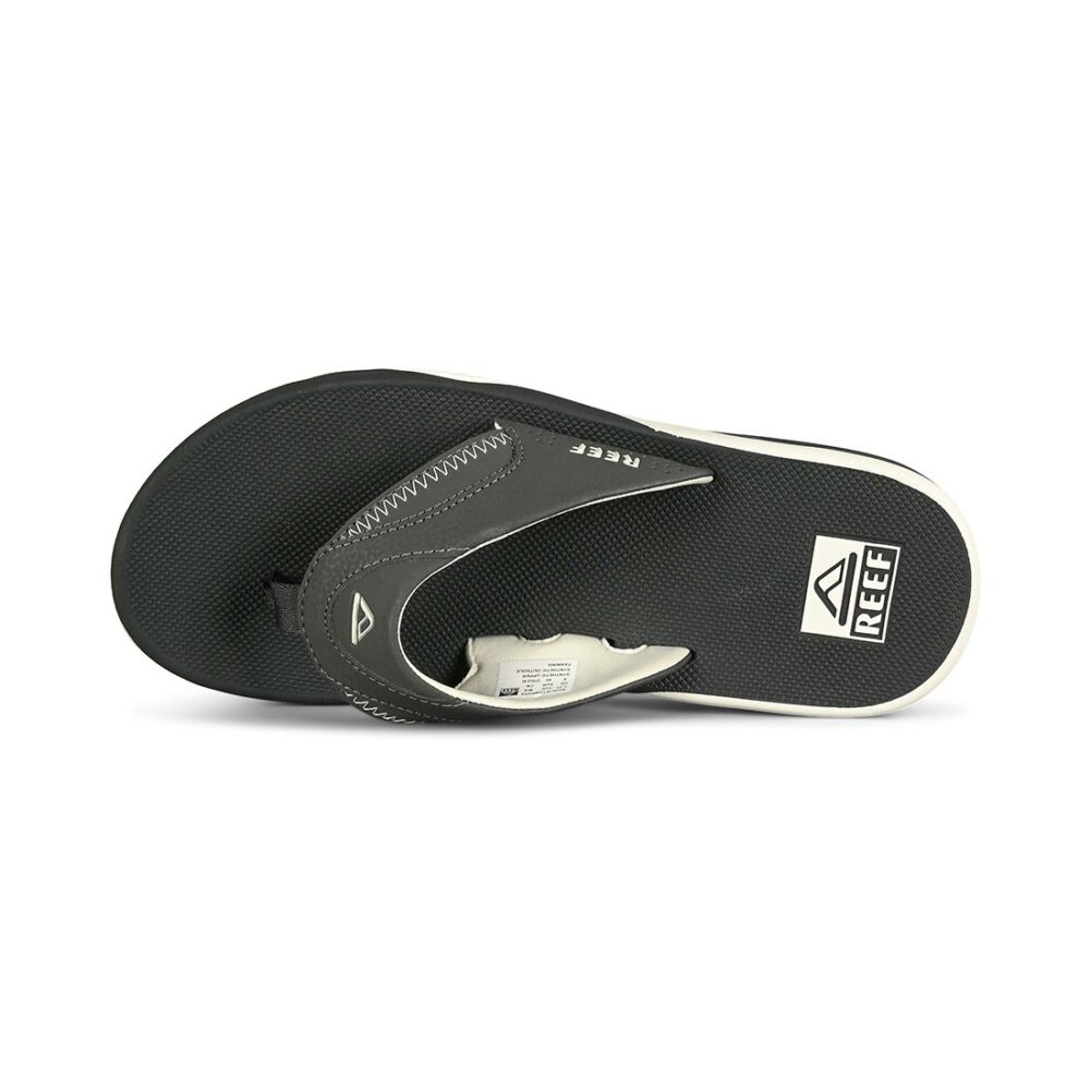 Reef Fanning Sandals - Raven/White