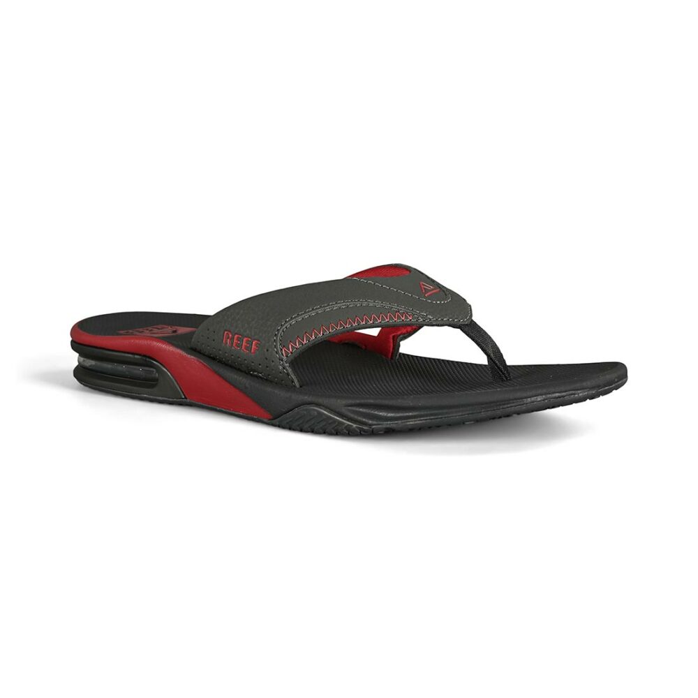 Reef Fanning Sandals - Red/Raven