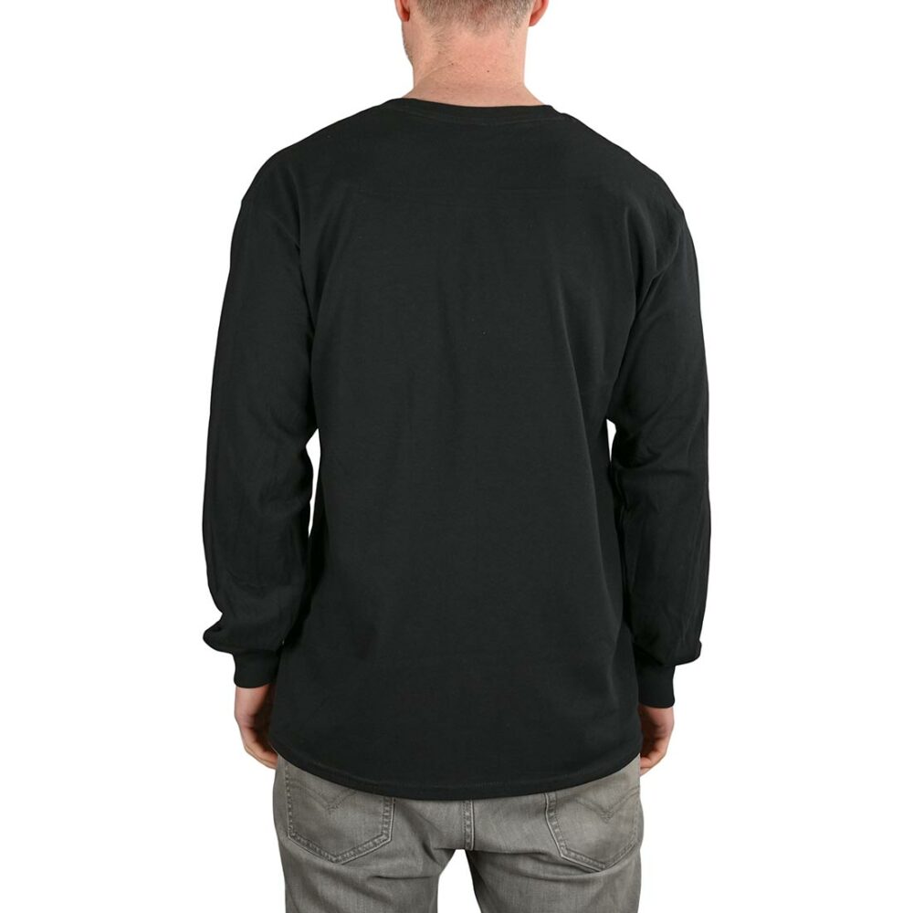 Thrasher Low Low Logo L/S T-Shirt - Black