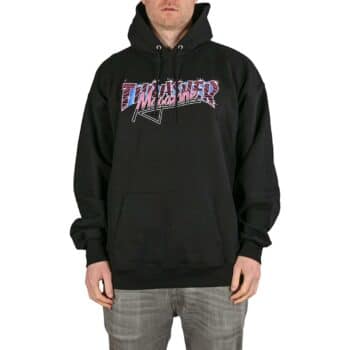 Thrasher Vice Logo Pullover Hoodie - Black