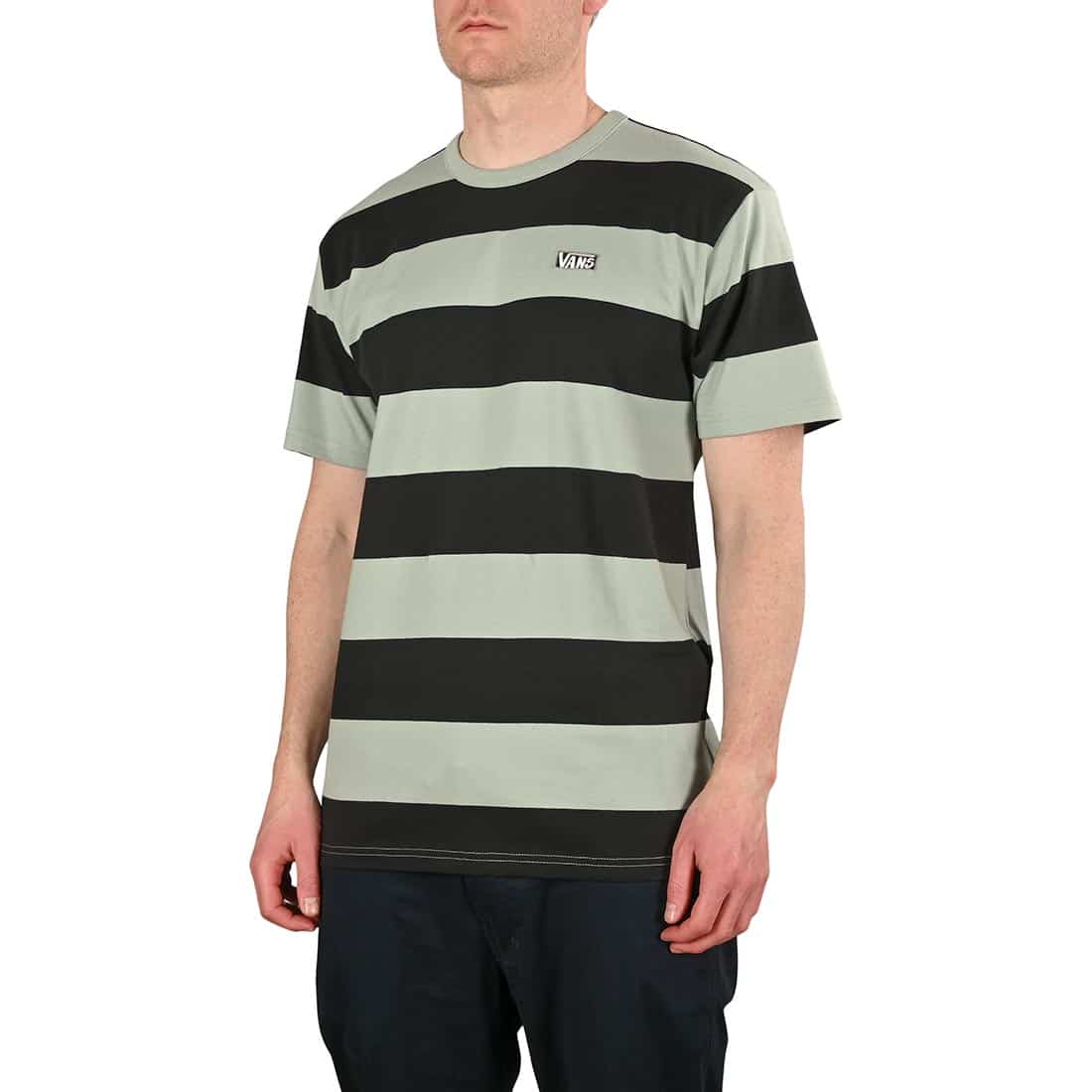Vans striped hotsell t shirt