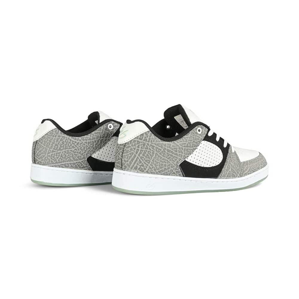 eS Accel Slim Shoes - Black/White/Turquoise