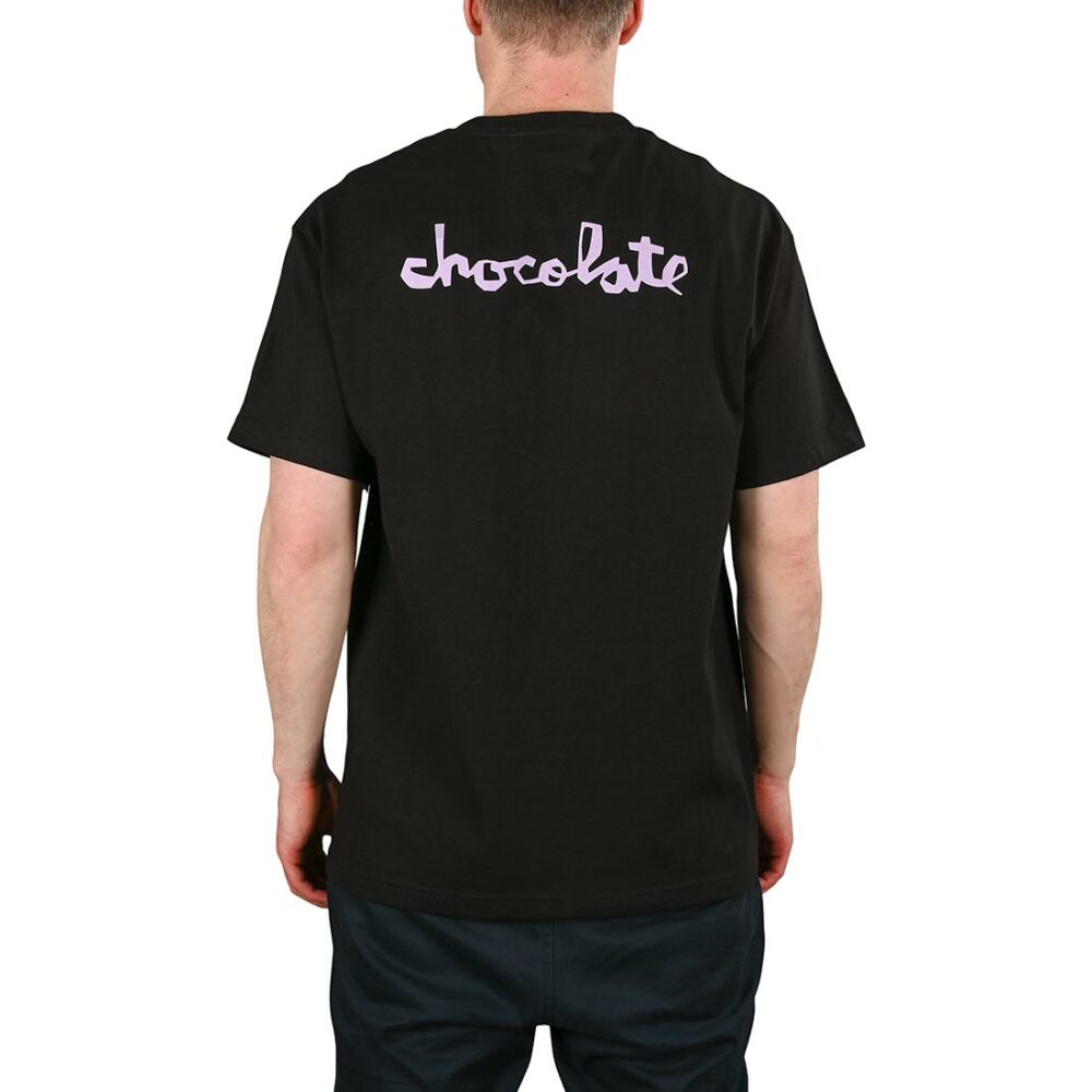 Chocolate Skateboards Lavender Square S/S T-Shirt - Black