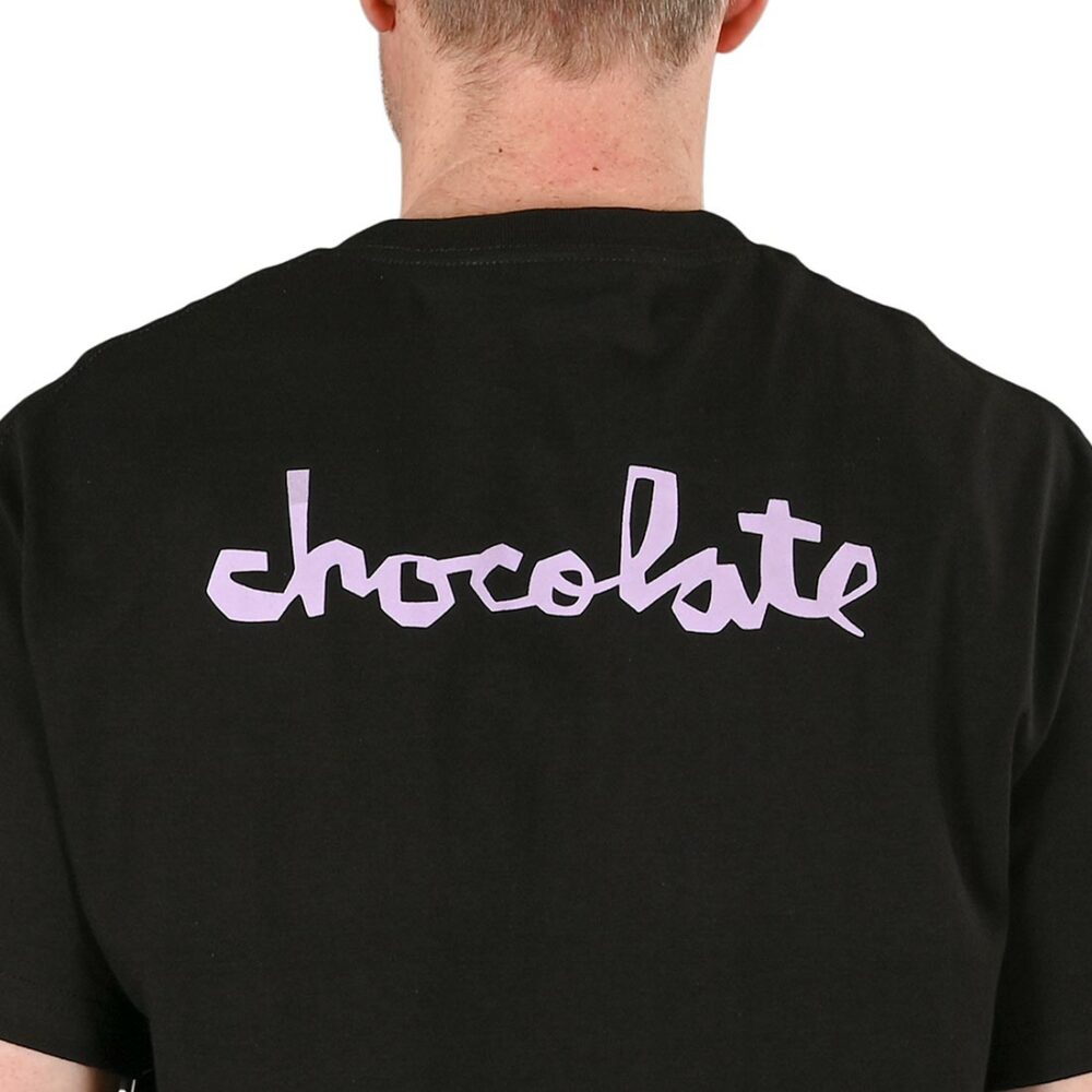 Chocolate Skateboards Lavender Square S/S T-Shirt - Black