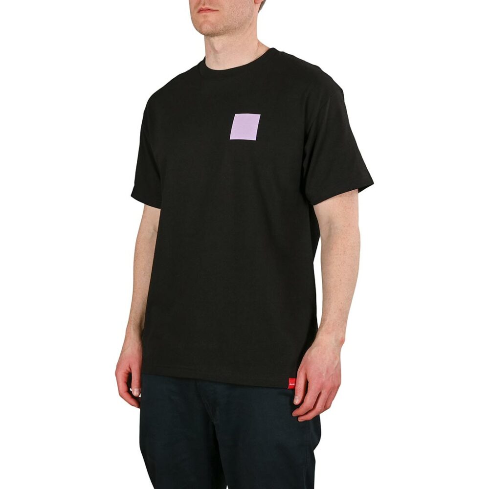 Chocolate Skateboards Lavender Square S/S T-Shirt - Black