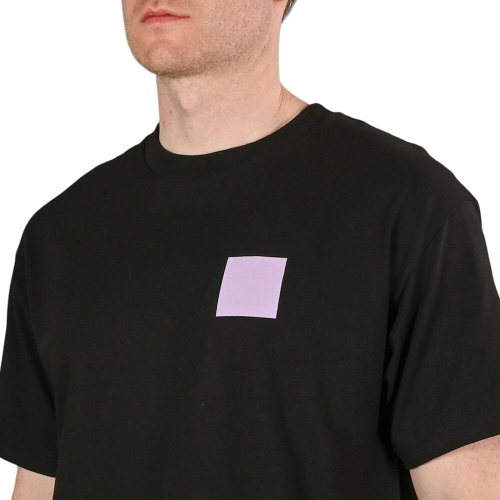 Chocolate Skateboards Lavender Square S/S T-Shirt - Black