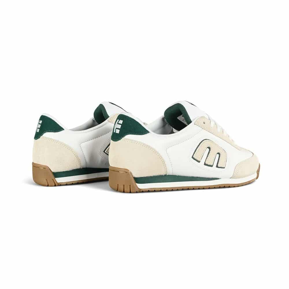 Etnies Lo-Cut II LS Skate Shoes - White/Green/Gum