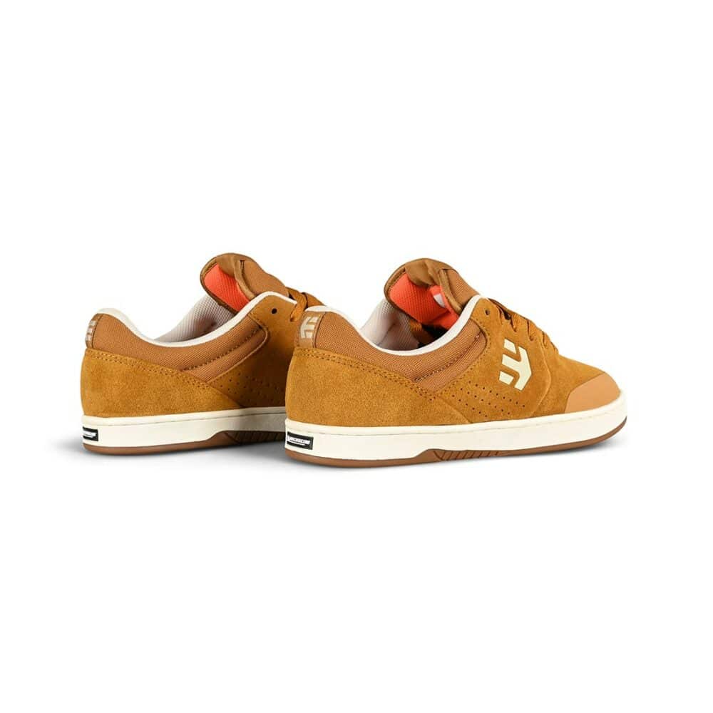 Etnies Marana Skate Shoes - Brown/Orange/White