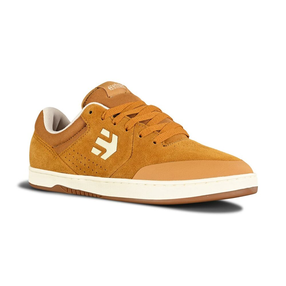 Etnies Marana Skate Shoes - Brown/Orange/White