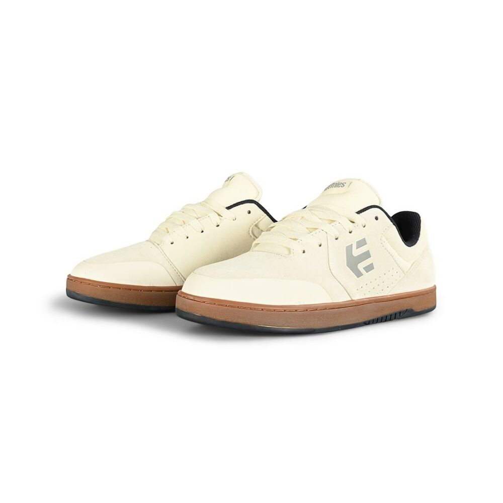 Etnies Marana Skate Shoes - White/Gum