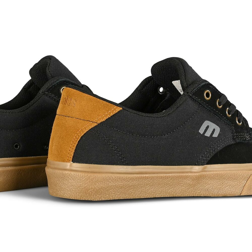 Etnies Singleton Vulc XLT Skate Shoes - Black/Gum