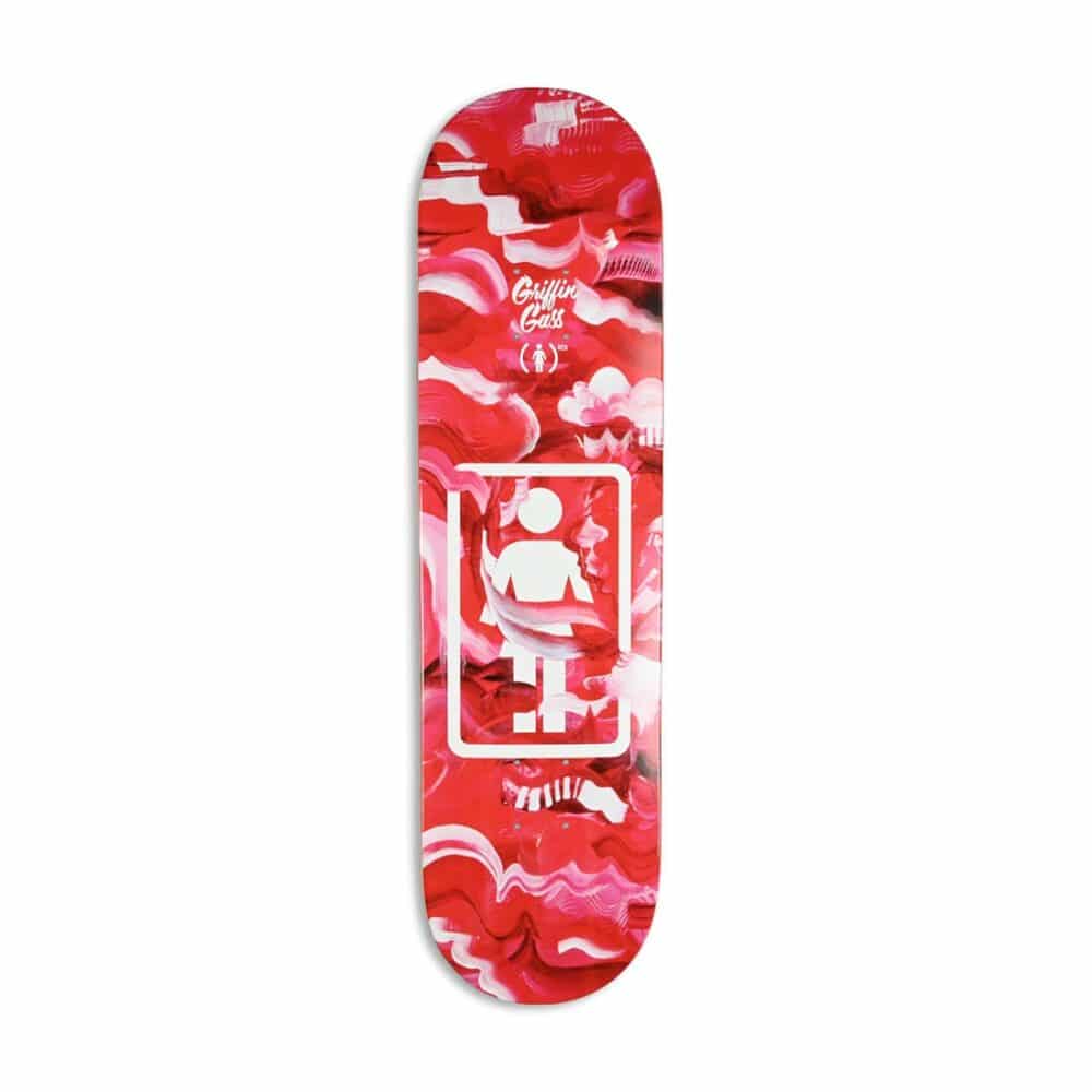 Girl Griffin Gass Product (RED) Skateboard Deck