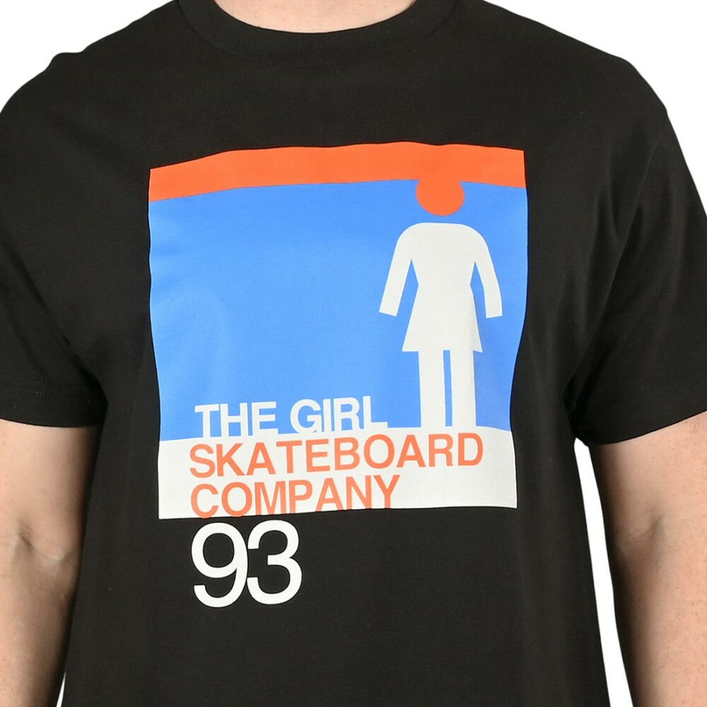 Girl Skateboards International 93 S/S T-Shirt - Black