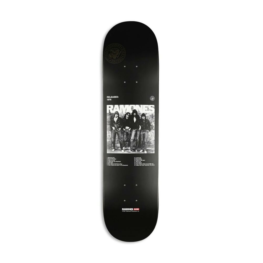 Globe x Ramones 7.75" Skateboard Deck - Ramones