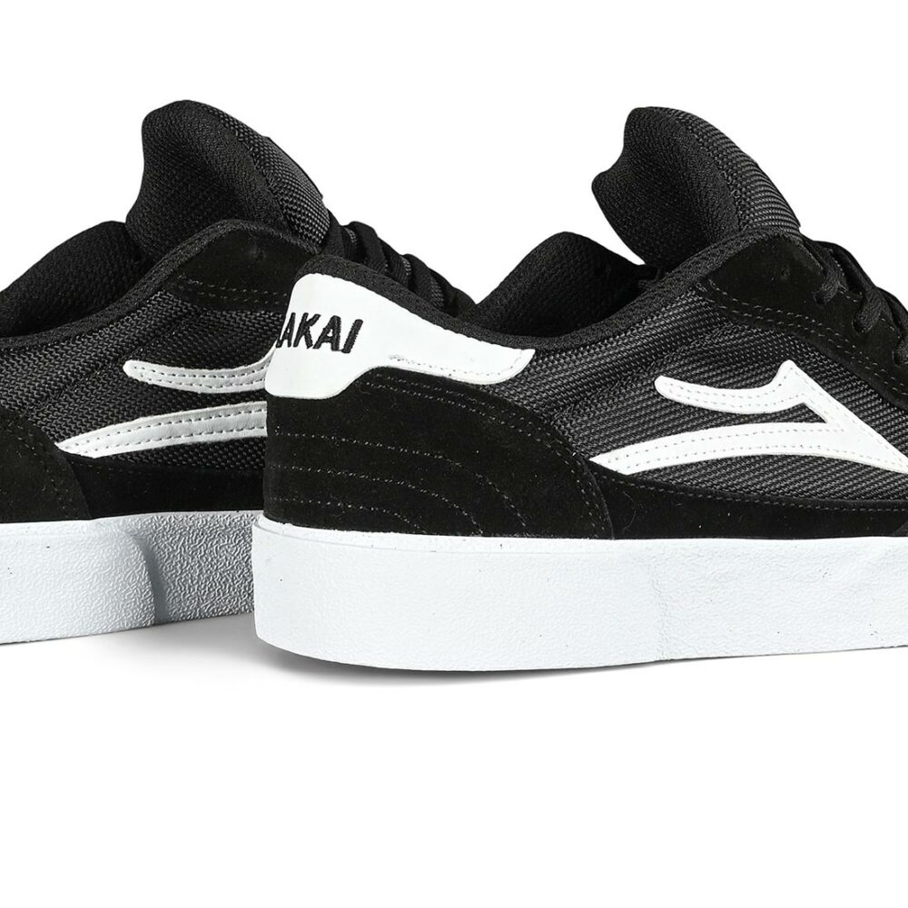 Lakai Cambridge Skate Shoes - Black/White