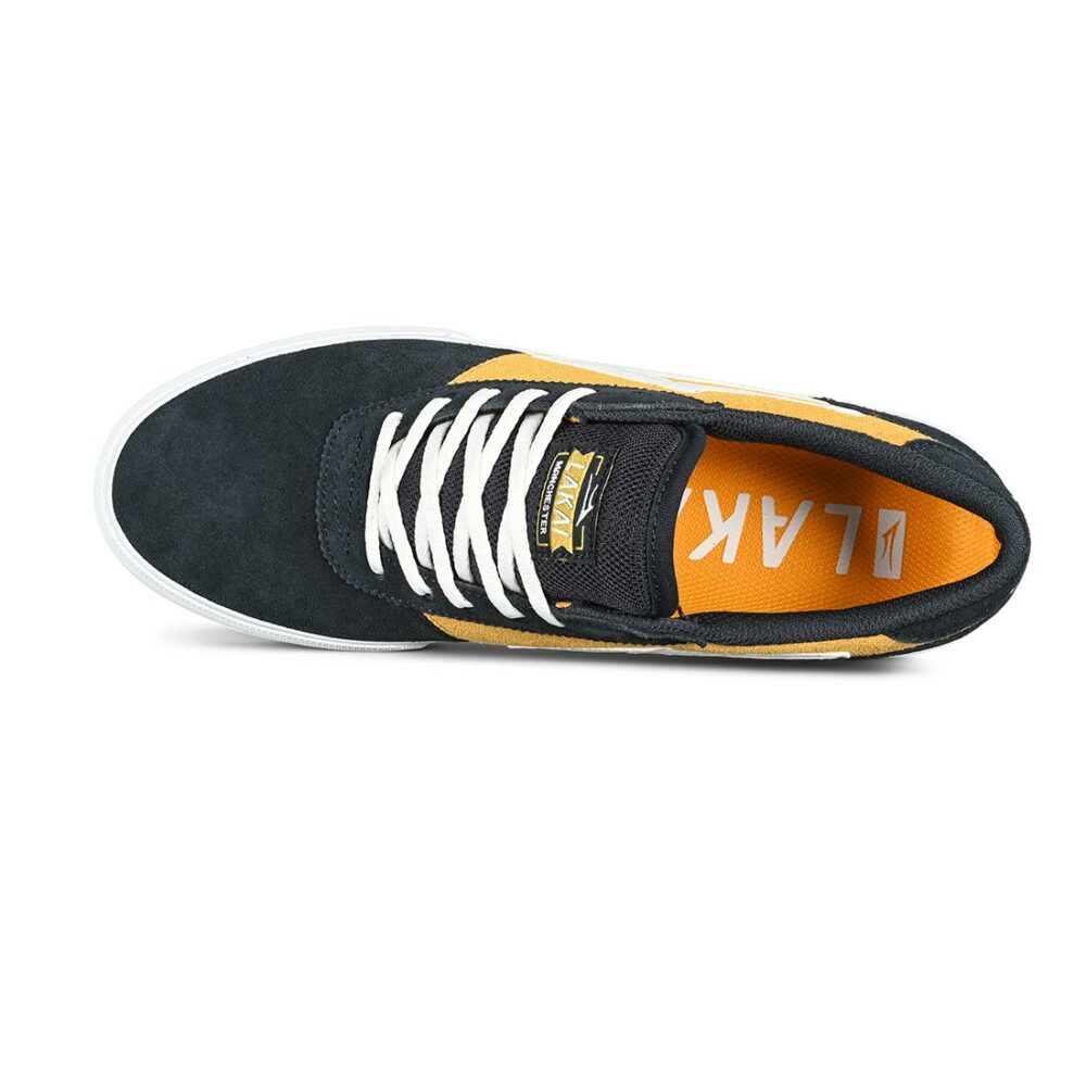 Lakai Manchester Skate Shoes - Navy/White