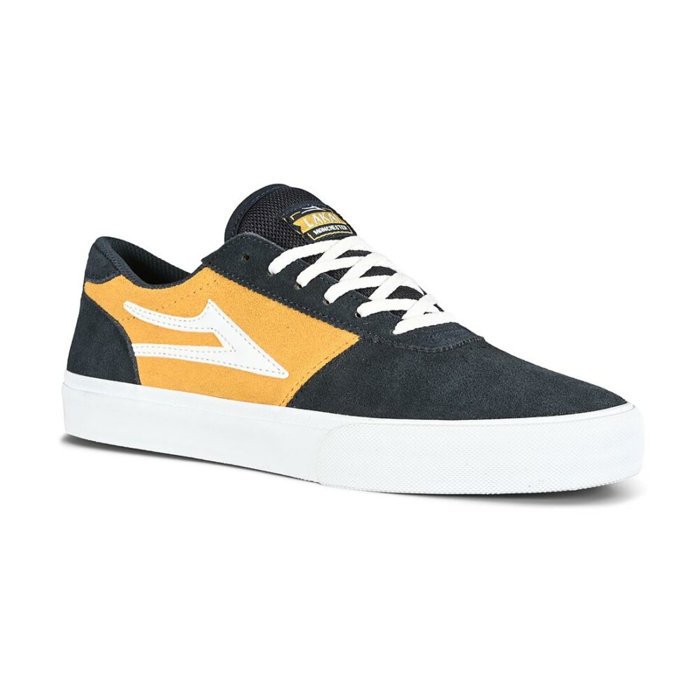 Lakai Manchester Skate Shoes - Navy/White