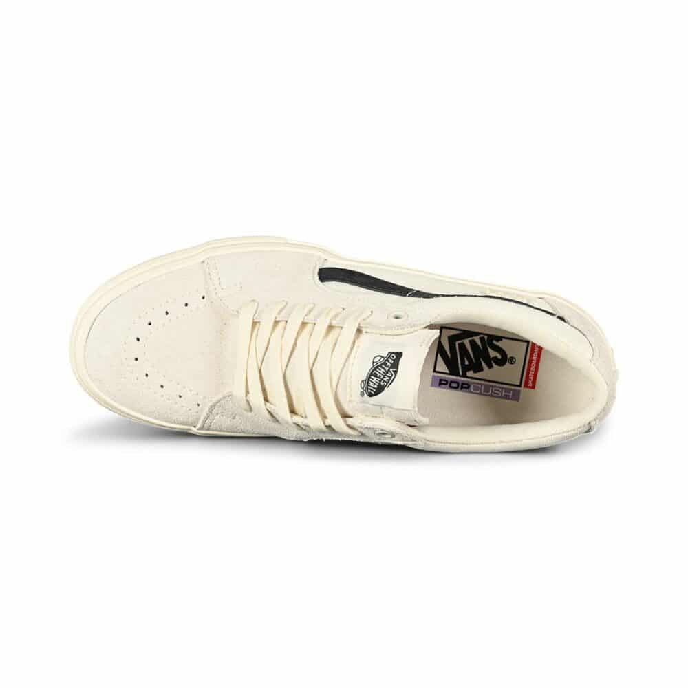 Vans Sk8-Low Skate Shoes - Marshmallow/Raven