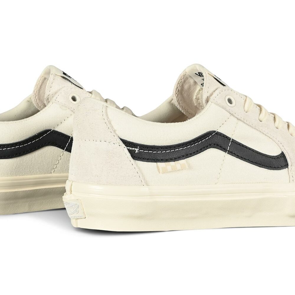 Vans Sk8-Low Skate Shoes - Marshmallow/Raven