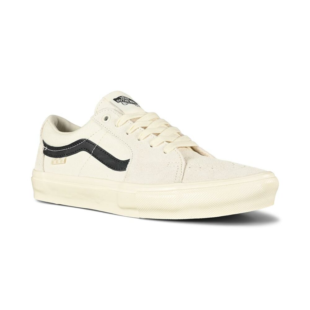 Vans Sk8-Low Skate Shoes - Marshmallow/Raven