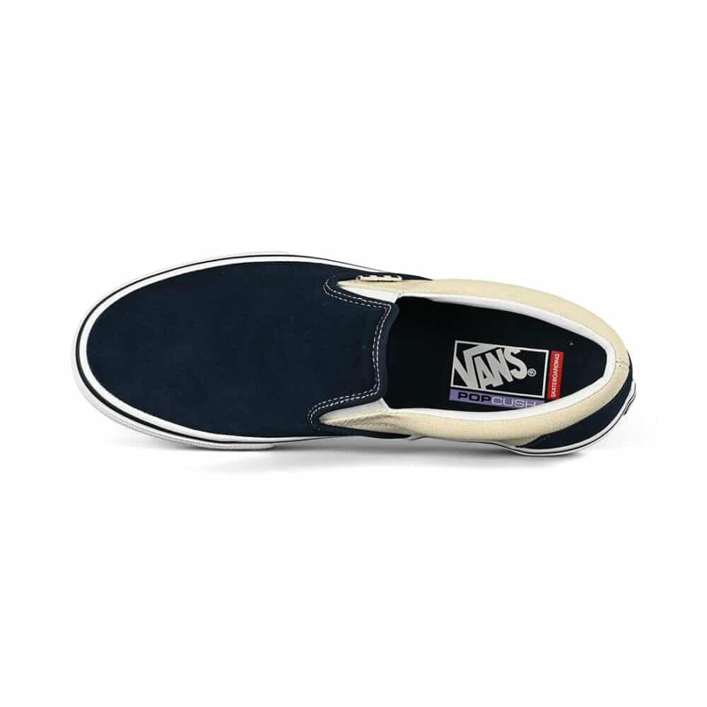 Vans Slip-On Skate Shoes - Dress Blues/Turtle Dove