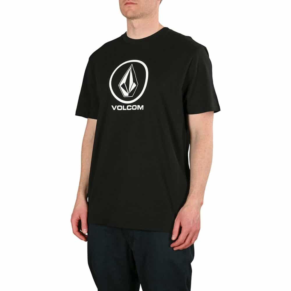 Volcom Crisp Stone BSC S/S T-Shirt - Black