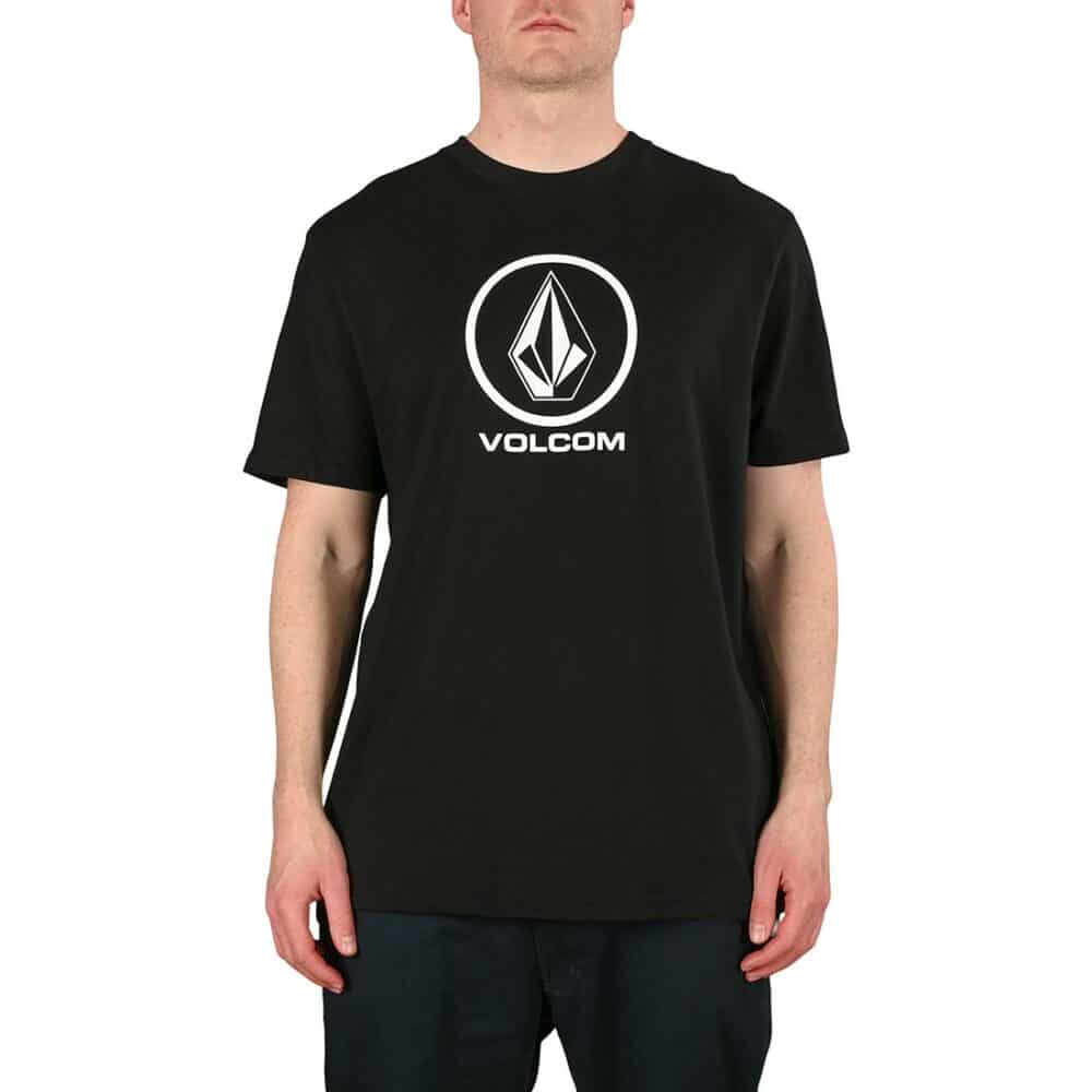 Volcom Crisp Stone BSC S/S T-Shirt - Black