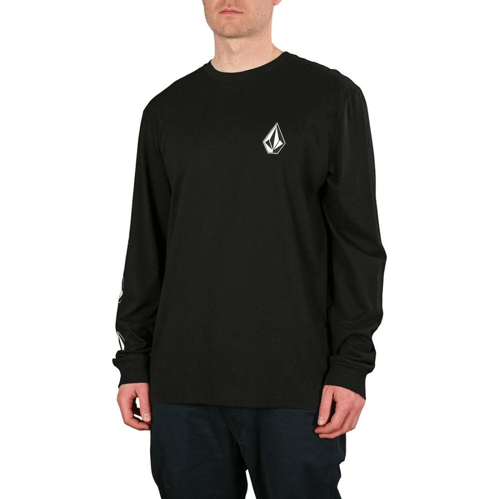 Volcom Iconic Stone BSC L/S T-Shirt - Black