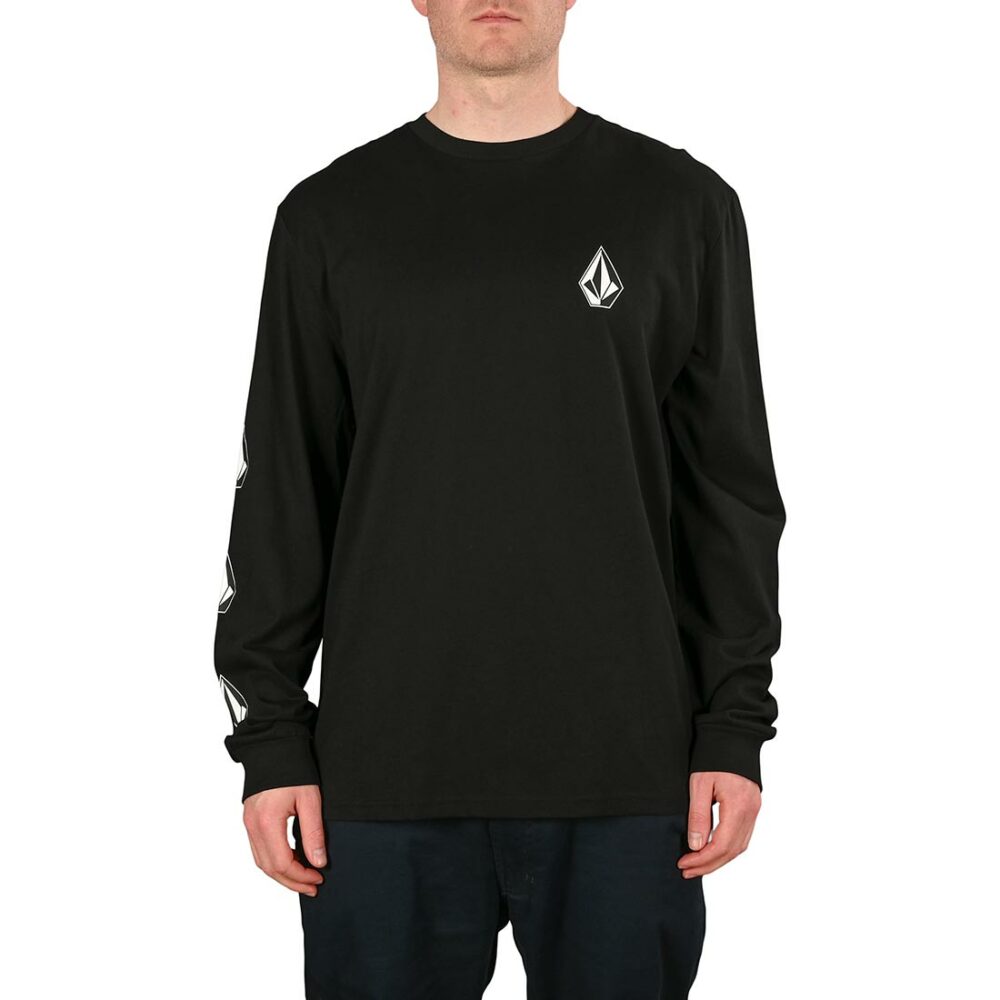 Volcom Iconic Stone BSC L/S T-Shirt - Black