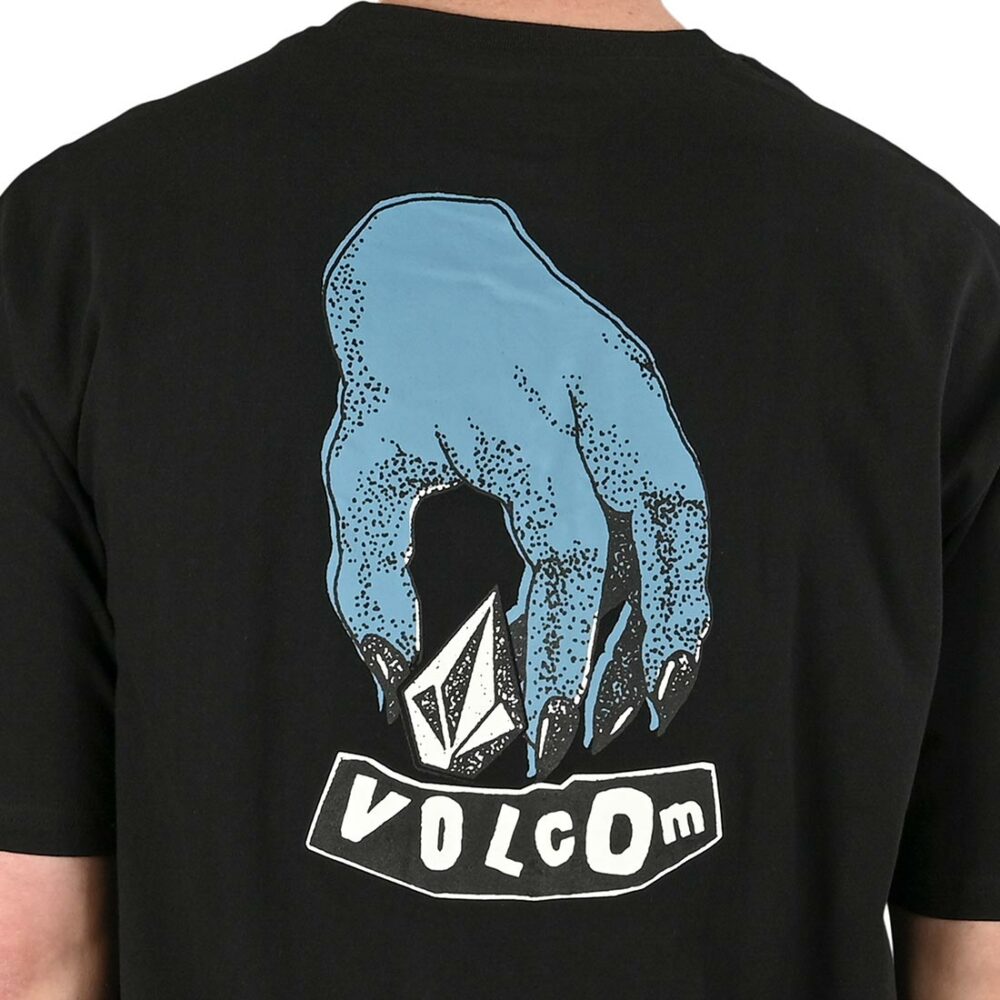 Volcom Stone Grab LSE S/S T-Shirt - Black