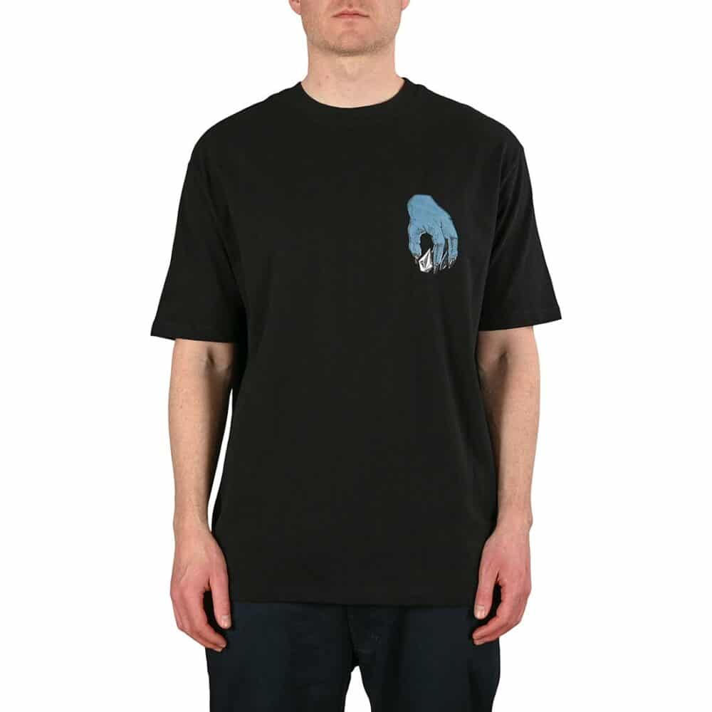 Volcom Stone Grab LSE S/S T-Shirt - Black