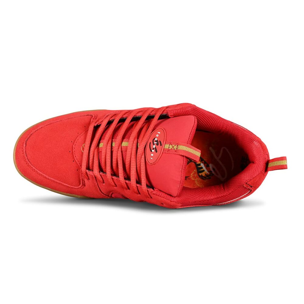 eS Silo SC Skate Shoes - Red/Gold