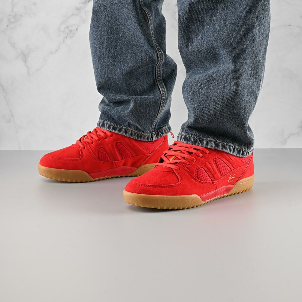 eS Silo SC Skate Shoes - Red/Gold