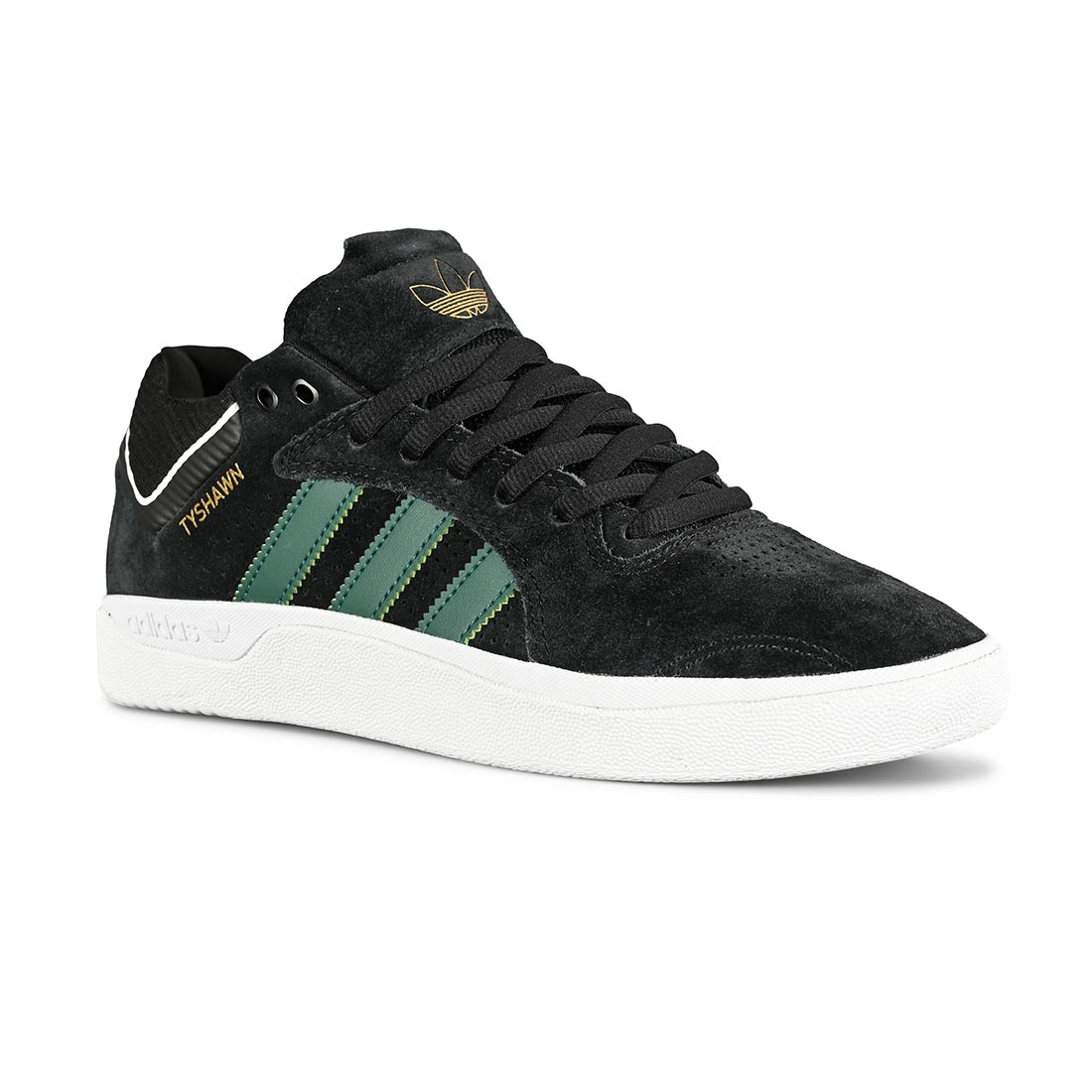 Adidas black and green shoes hotsell