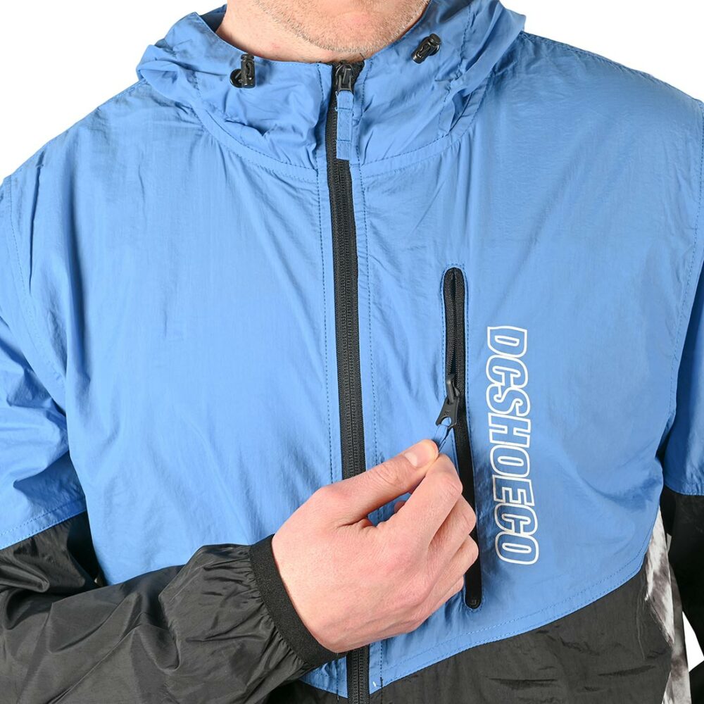 DC Dagup Ripstop Windbreaker Jacket - Parisian Blue