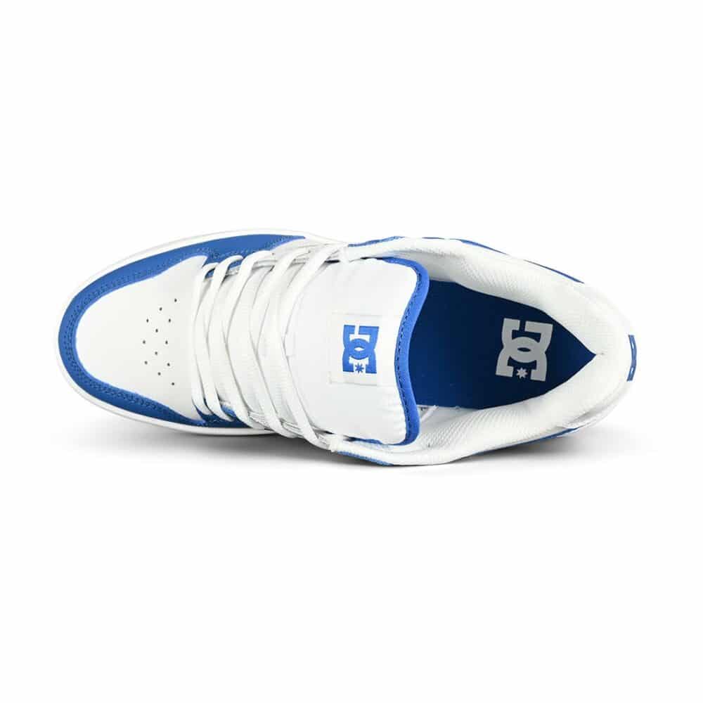 DC Manteca 4 Skate Shoes – White/Blue