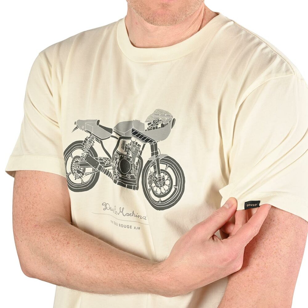 Deus Ex Machina Eau Rouge S/S T-Shirt - Vintage White